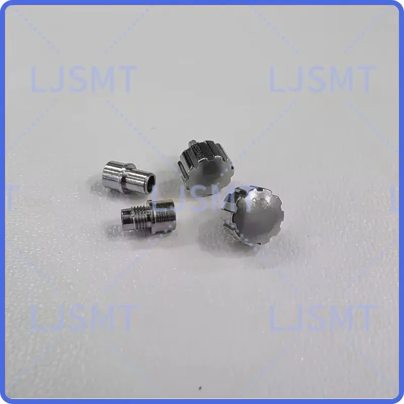 for Omega Seamaster 150 Series All Steel Internal Locking Crown VS Factory Watch Parts 6.5x2.8x3.6 Silver