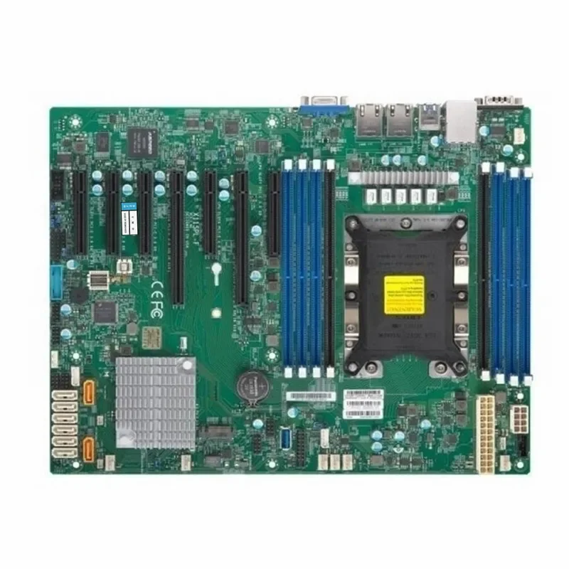 

Server Motherboard For Supermicro Single-channel Server C621 3647 Dual Gigabit Ethernet Port M.2 IPMI X11SPL-F