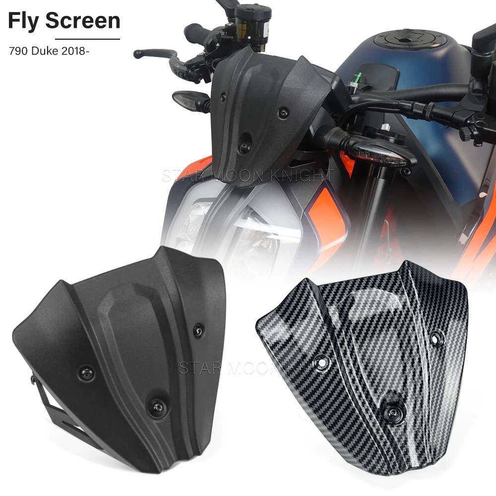 1set Neue Fly Screen Für 790 Duke 790 2018-Motorrad Zubehör Wind Bildschirm Deflektor