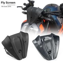 1set New Fly Screen For 790 Duke 790 2018- Motorcycle Accessories Wind Screen Deflector