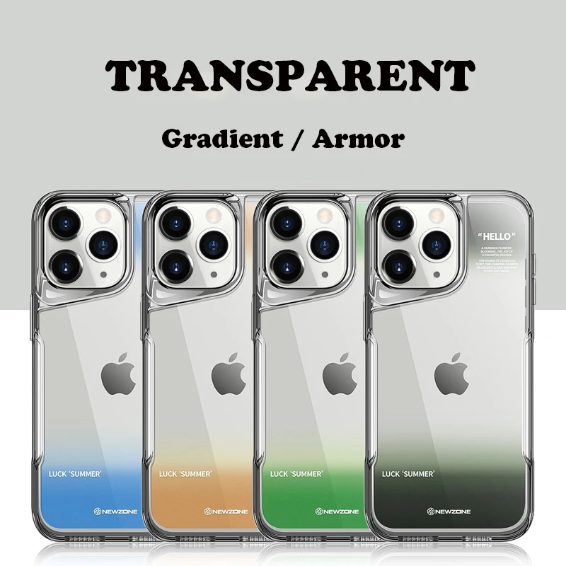 Plating Soft Rubber Border Phone Case For iPhone 11 12 13 14 15 16 Pro Max Plus Lens Protection High Transparent Back Plate Case