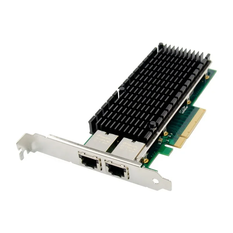 PCIe X8 to Dual port 10GbE RJ45 Server NIC Network Card PCIE 10 Gigabit Ethernet server card X540 10000M PCI Express 8X LAN 10G