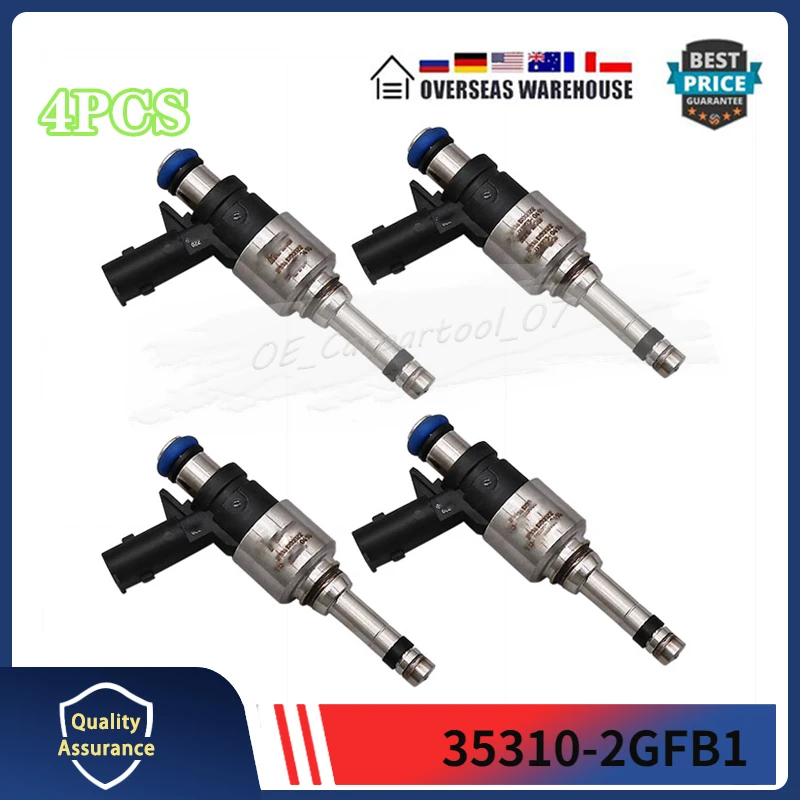 

35310-2GFB1 353102GFB1 Fits For Hyundai Kia Set Of 4 Fuel Injectors