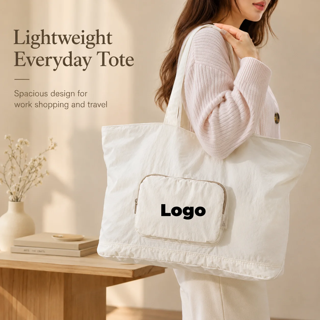

Customized large Capacity Luggage Bag Foldable Storage Carry Bag Water-resistant Portable Travel Luggage Bag Personalized Gifts