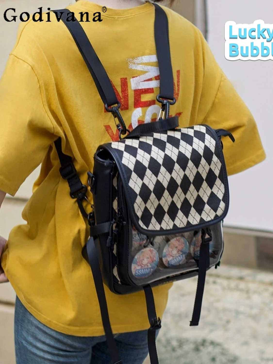 

2D Academy Style Японский оригинальный рюкзак в стиле Лолиты Легкий модный многофункциональный повседневный универсальный школьный рюкзак