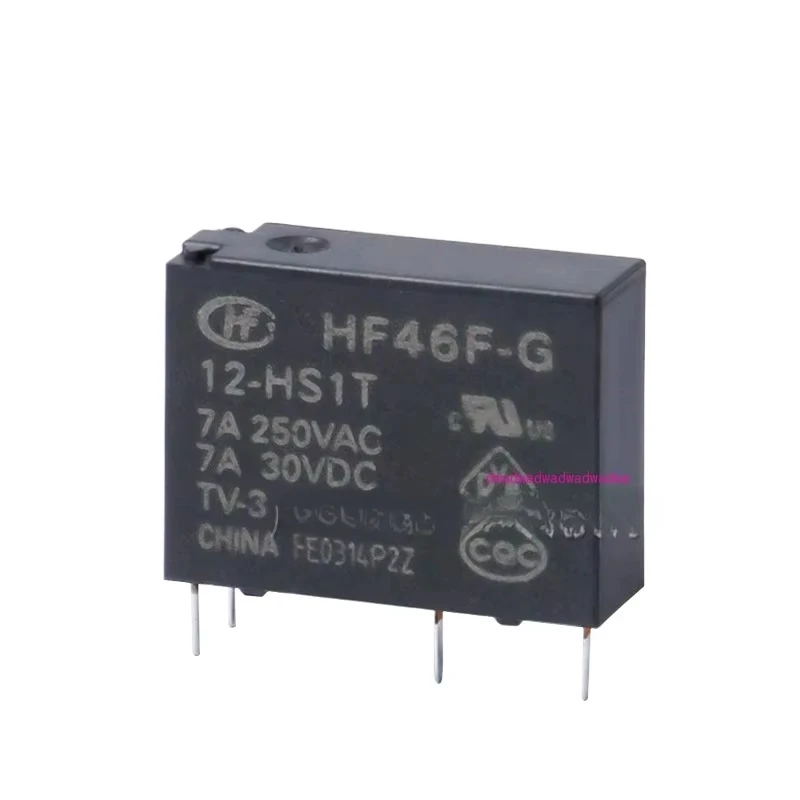 HF46F-G/5-HS1T 5V 12V relay 4-pin 7A10A small power relay