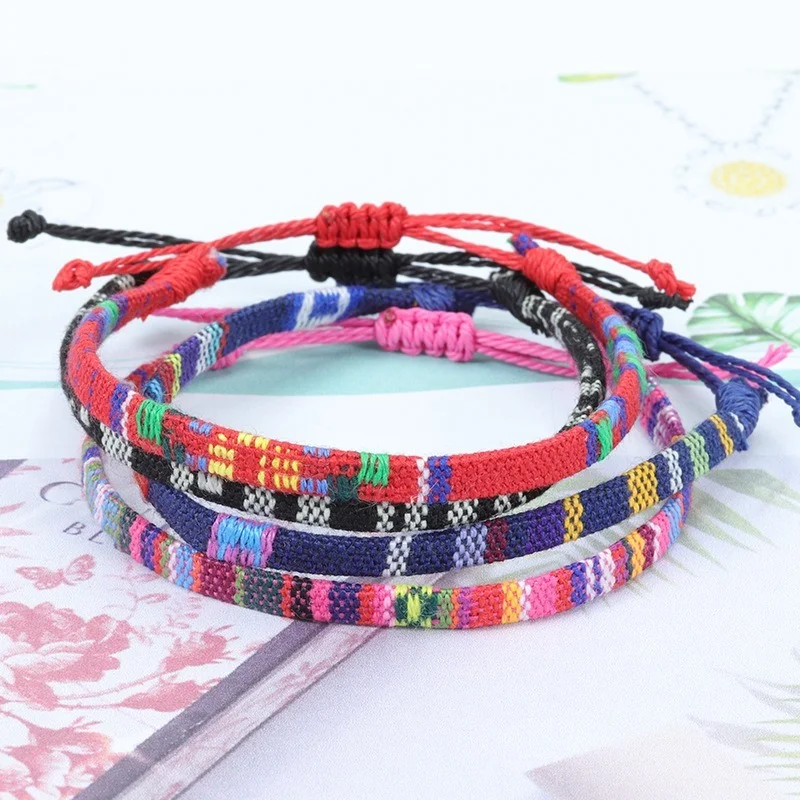 Bracelet de Cheville Bohème pour Hommes et Femmes, Corde Faite à la Main, Article de Plage pour Pieds Nus, Chaîne de Jambe, Accessoire d'Amitié, Bijoux de Pied Boho, Livraison Directe