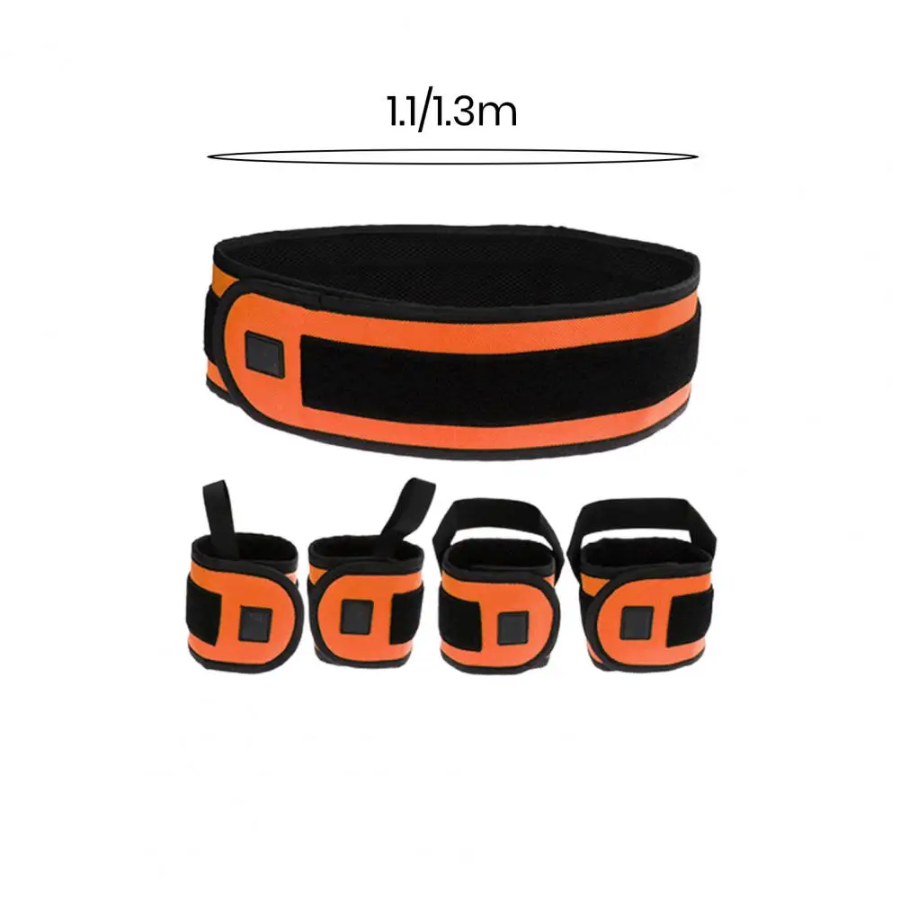 Resistance Band Set Elastic Waistband Training Belt Full Body Strength Training Set with Resistance Bands for Home Gym Workouts