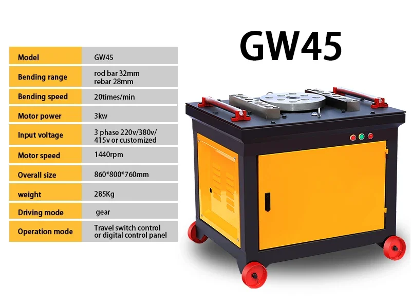 CNC Steel Iron Bending Machine Price Rod Bending Machine Rebar Bender