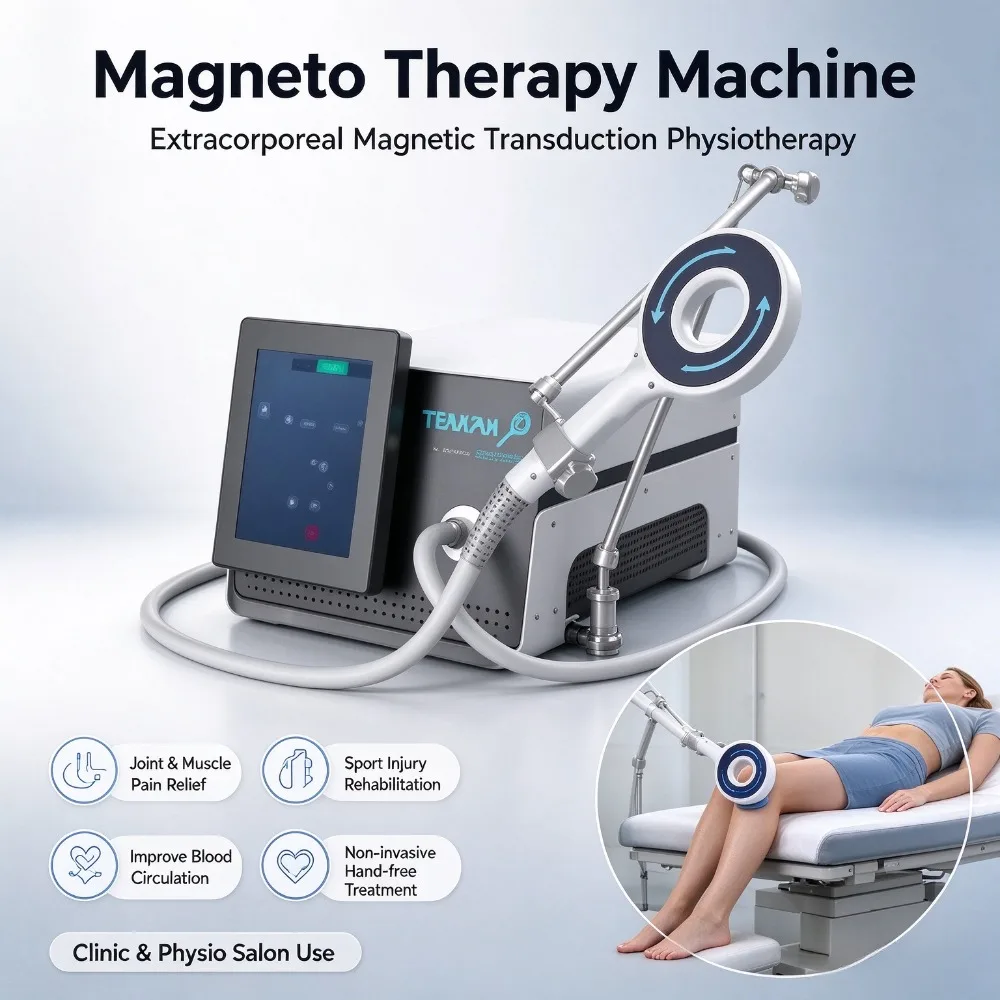 Magneto Therapy Machine, Magnetic Physiotherapy Device for Muscle Joint Pain Relief