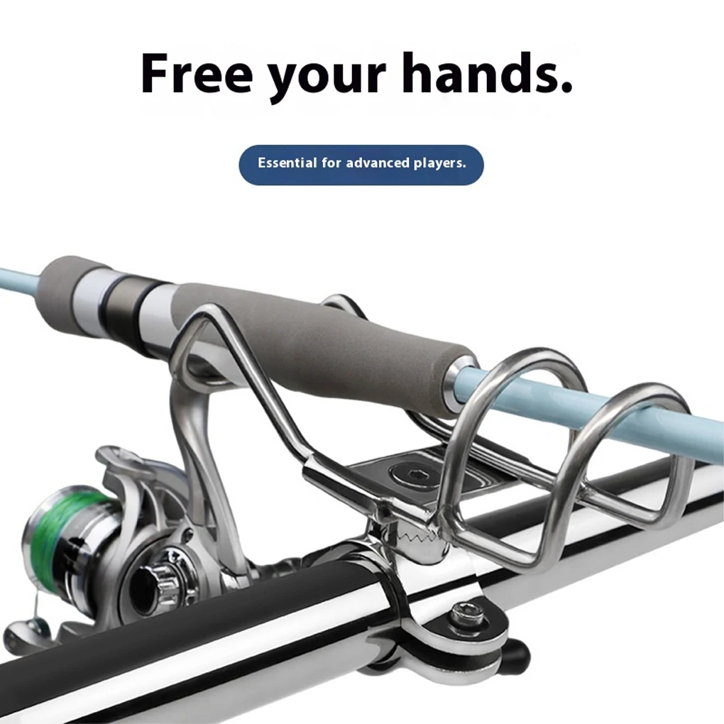 Fishing tackle, fishing rod fixing, fixer, is strong and operation, strong stability, suitable for any venue gifts