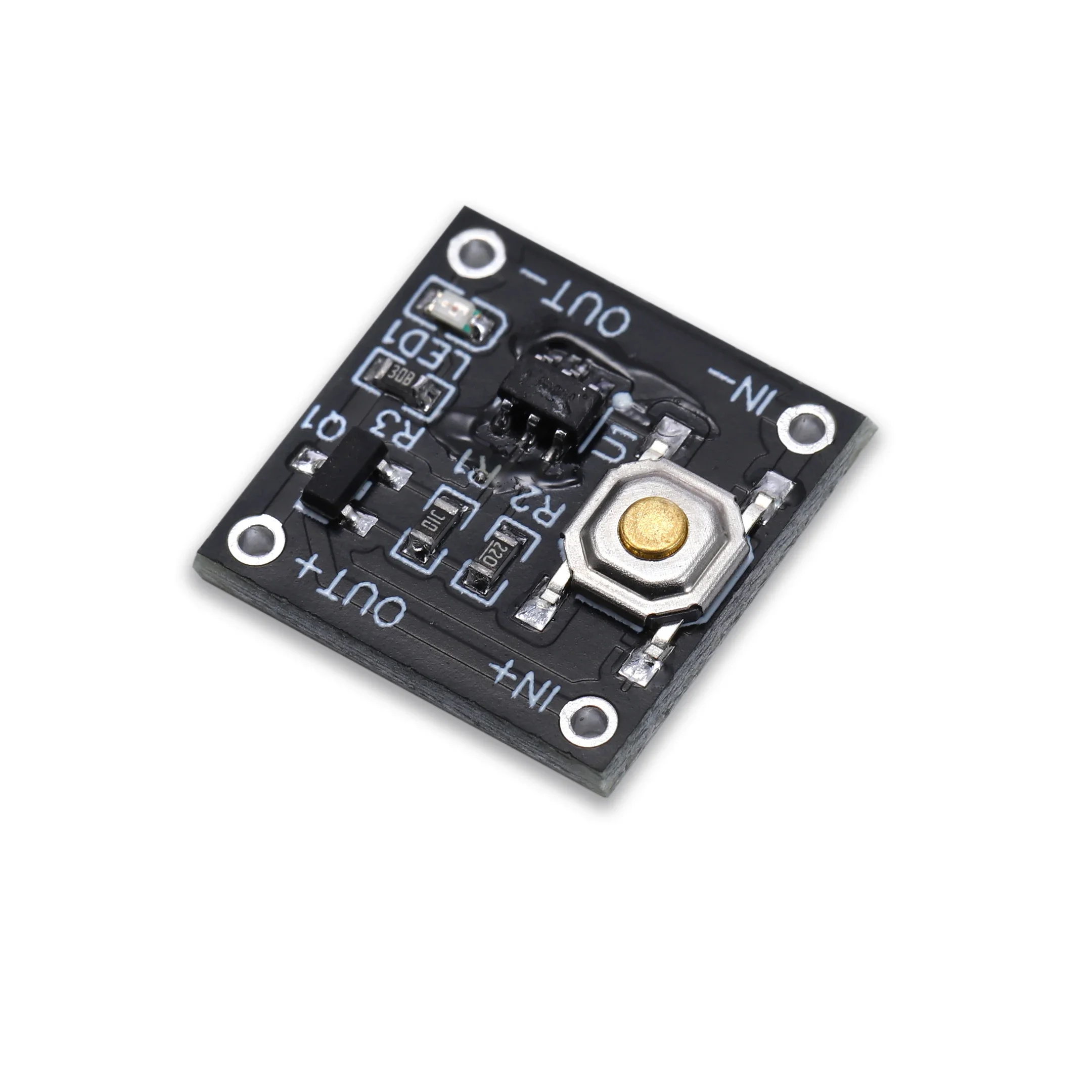 Single Bond Button Bistable Switch Module 2.2-5V 0.5uA Continuous Load 2A Low Power Micro One Key Switch