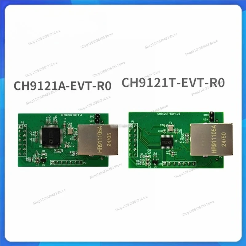 For CH9121T-EVT-R0/CH9121A-EVT-R0 Network Serial Port Transparent Transmission Module, Evaluation Board Development Board