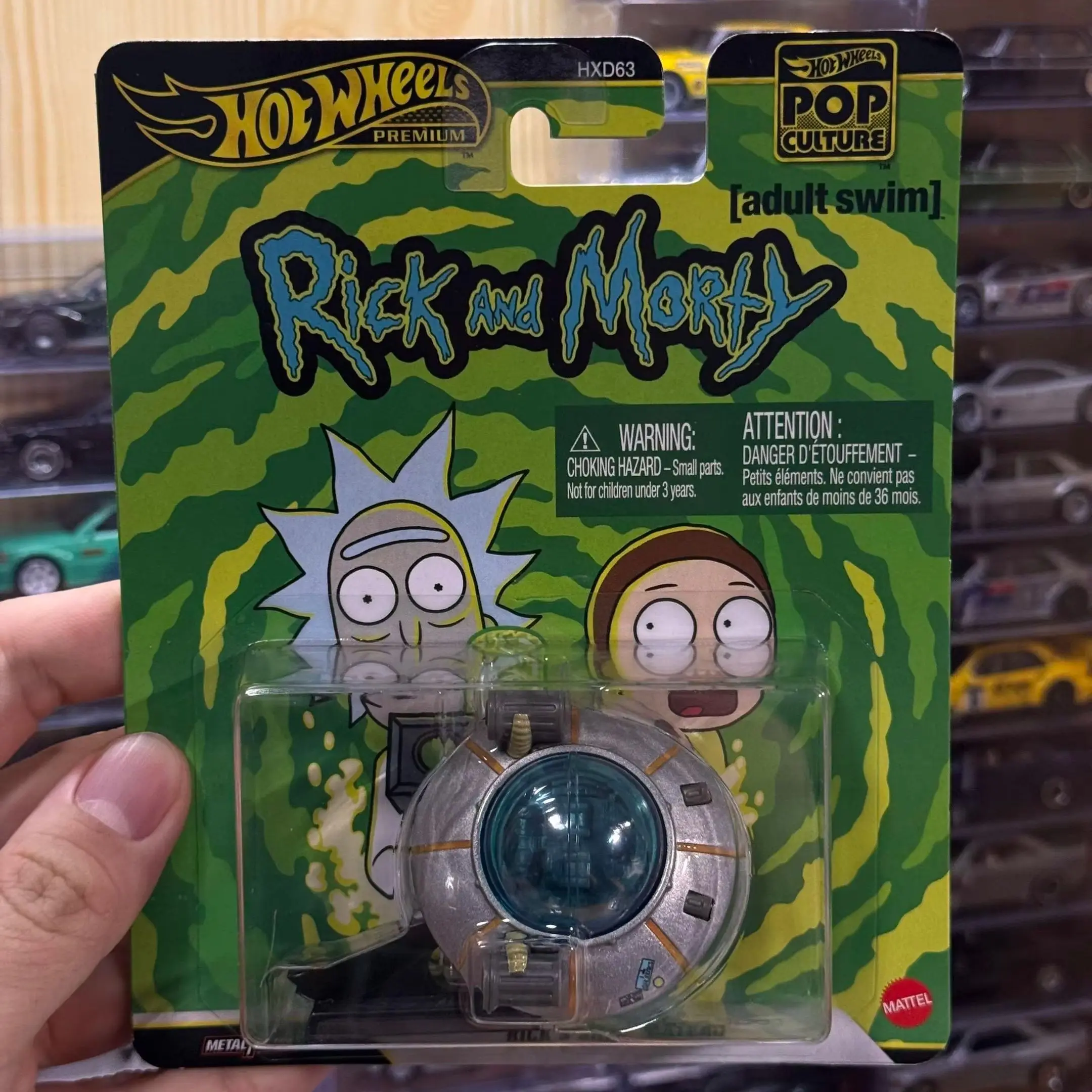 Hot Wheels Premium 2026 Pop Culture Back to the Future Rick and Morty Hotwheels Children Toys 2026 1:64 Car Model Boys Kids Toys - view 2