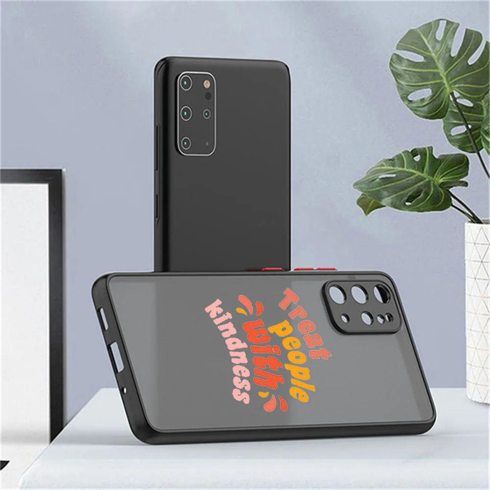 Cases For Redmi 9 9a 9c 10c 10a Note 7 10 9s 10s 8t Xiaomi 9T 10T Pro Don't touch my phone Frosted Translucent Funda Phone Case