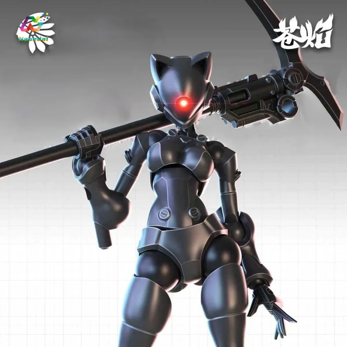 SHEIK MAINLAND 3MIN PROJECT 3,75 inch Super Beweegbare Actiefiguur Swift Vrouwelijke Mutant Hoog Gedetailleerd DIY Montage Collectible Model