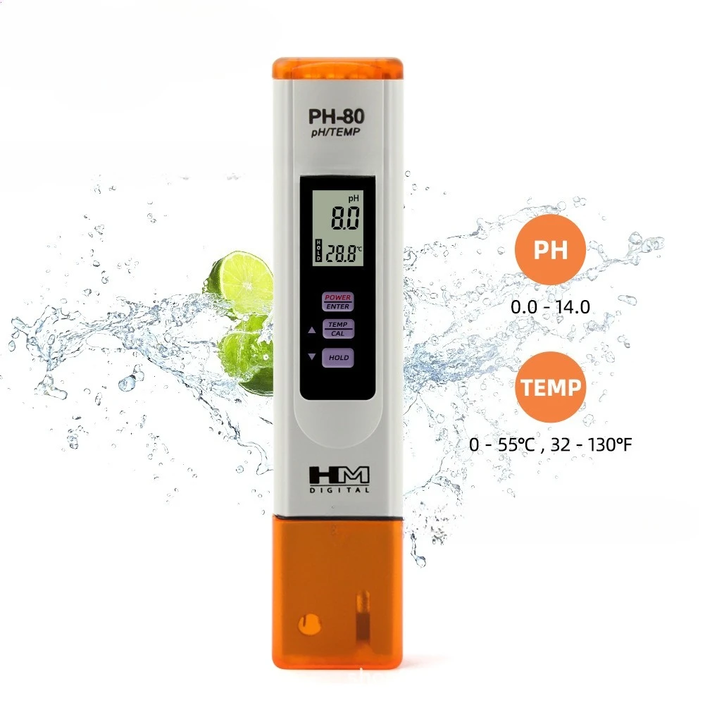 

PH80 PH Water Quality Detector 2-in-1 Temperature Tester