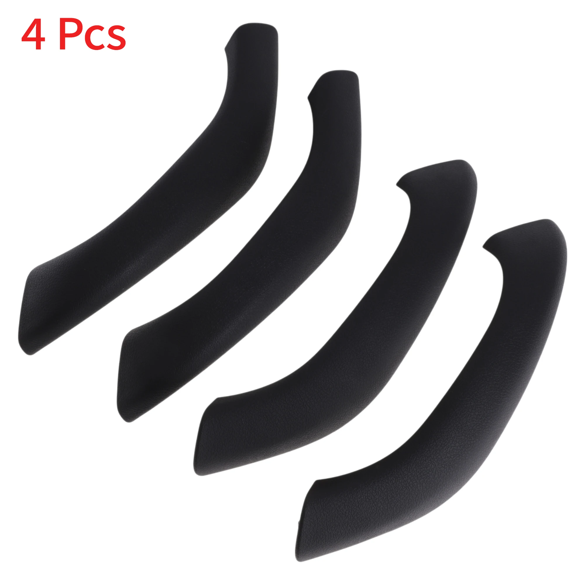 

UXCELL Front Driver Side Door Panel Handle Pull Trim Cover for BMW X1 F48 Inner Door Handle Door Pull Handle Cover Black 4Pcs