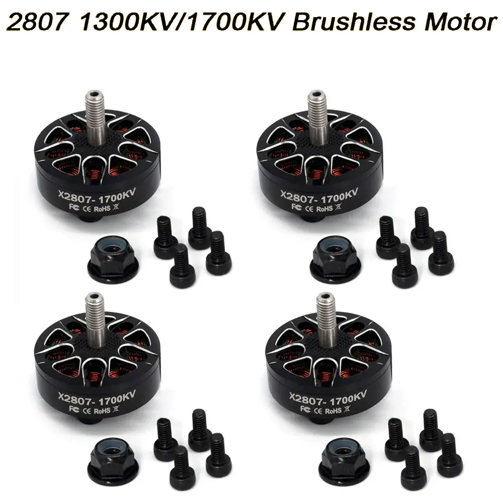 

YSIDO DIY Parts X2807 2807 1300KV 1700KV 4S-6S Brushless Motor for Mark4 FPV Freestyle 7inch Long Range LR7 Drones