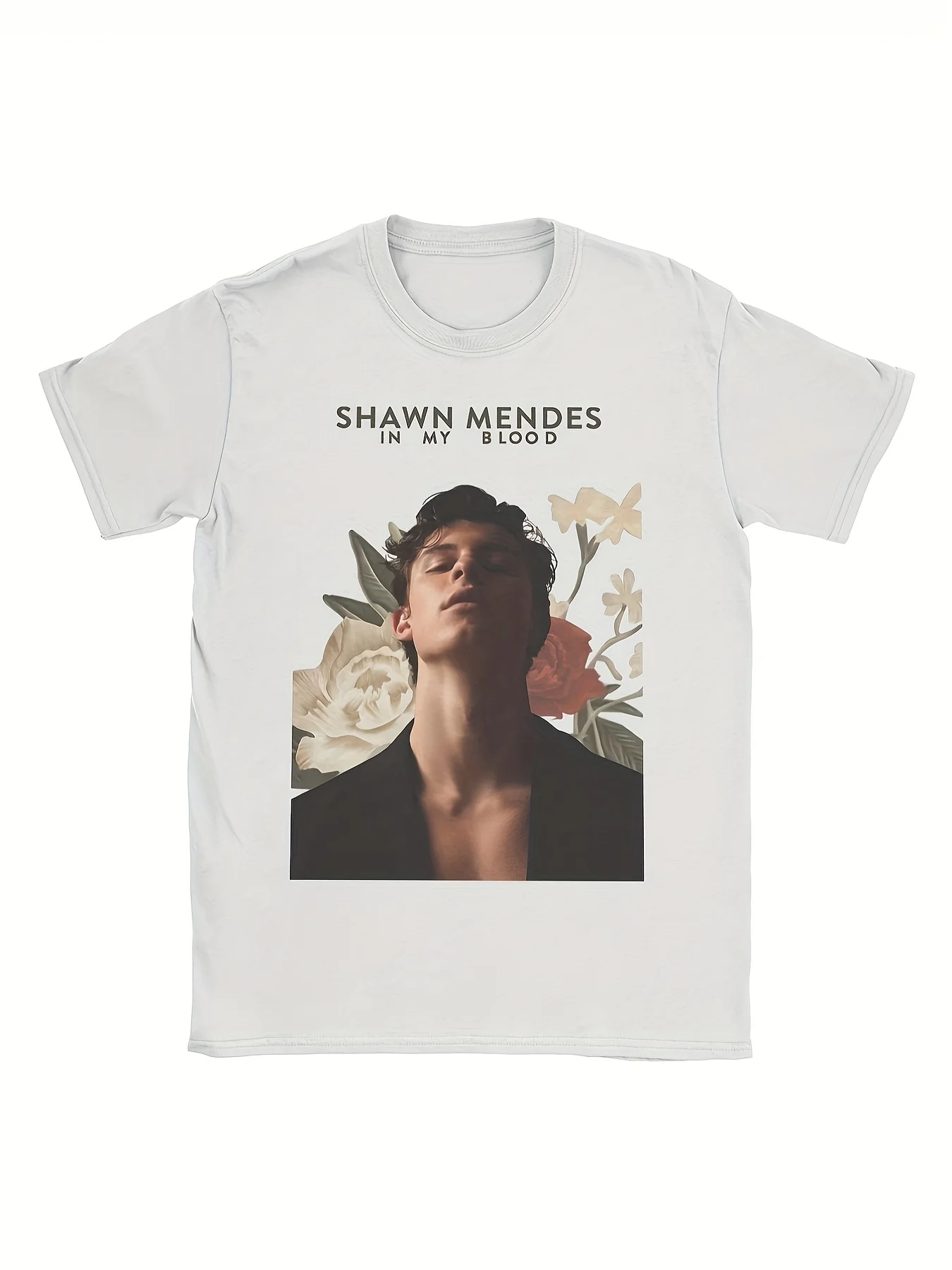 Men's Shawn Mendes Album Signature Lyrics Unisex 100% T-Shirt, Soft, All Season Casual Streetwear Essential, All-Match All Season Style Wear & Perfect Gift