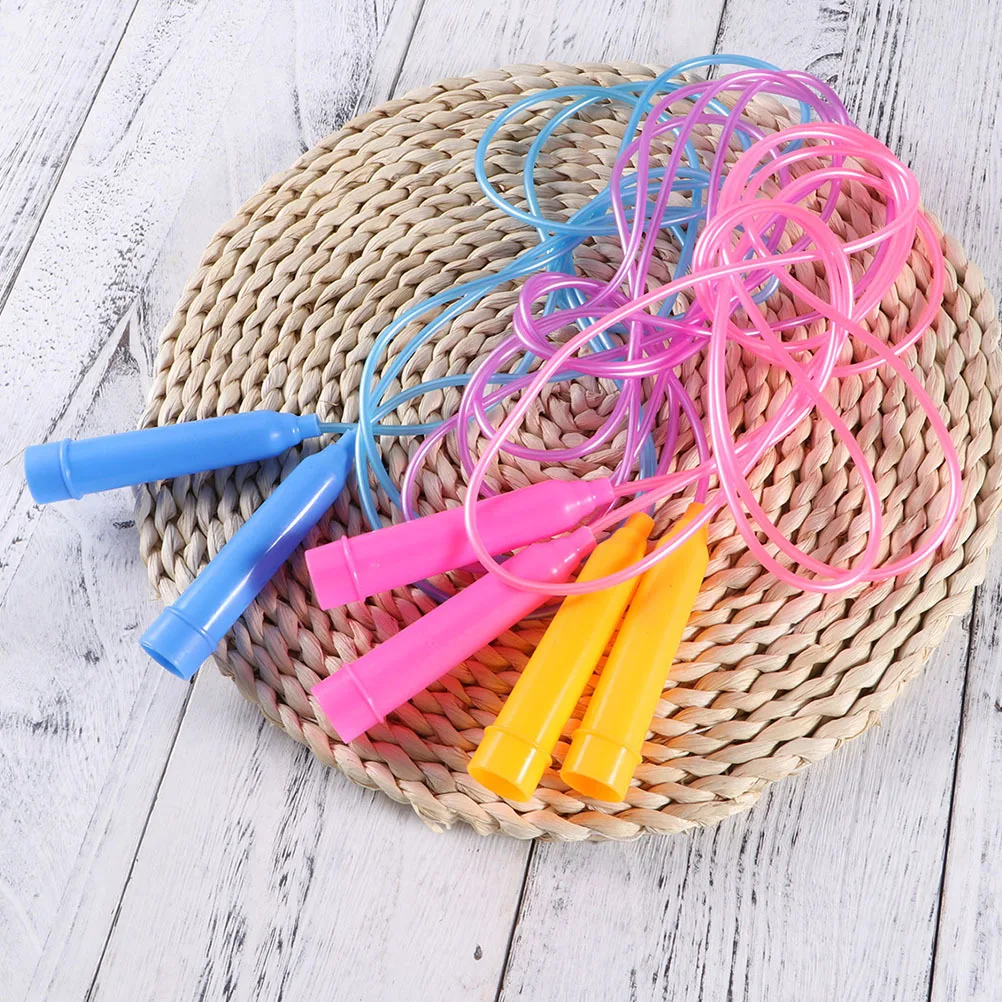 

6 PCS Fitness Jump Sports Skipping Rope Work Colorful Gymnastics Exercise Ropes