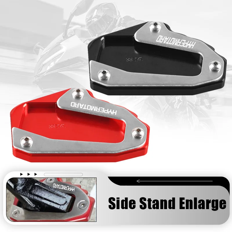 

For Ducati Hypermotard 950 950 SP Hypermotard 939 SP Motorcycle Side Stand Extension Kickstand Pad Support Plate Enlarge Stand