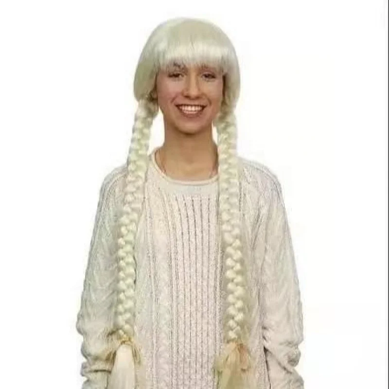 

ponytail, costume , big braid, anime wig