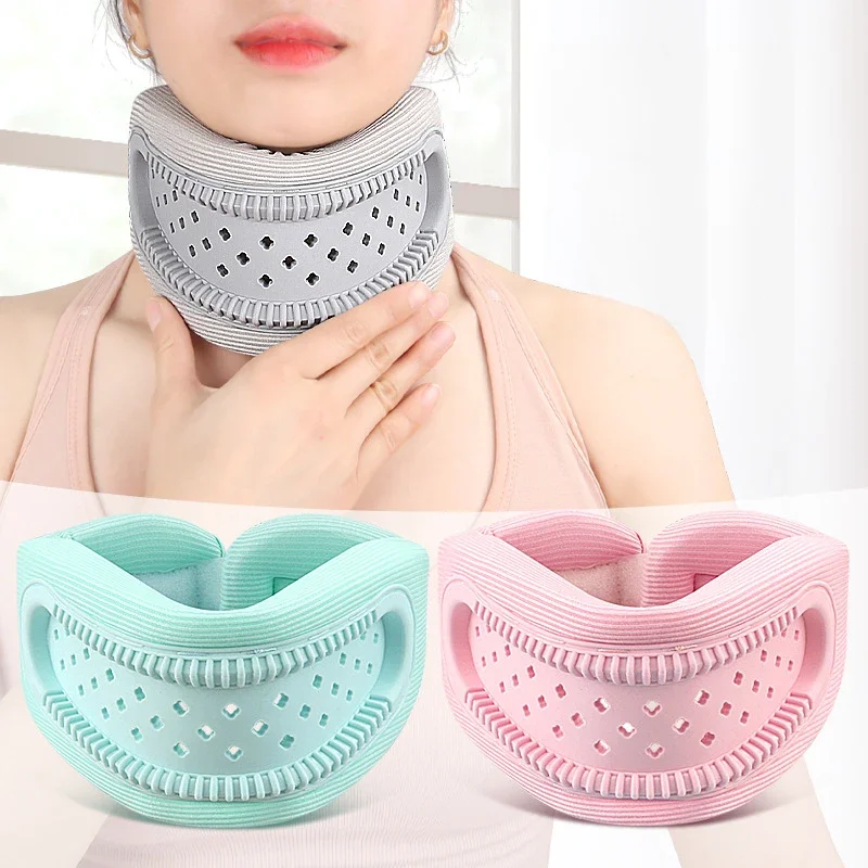 

Soft Memory Foam Neck Support Cervical Protector Stabilizes Relieves Pressure in Spine Prevent the Neck from Bowing Forward