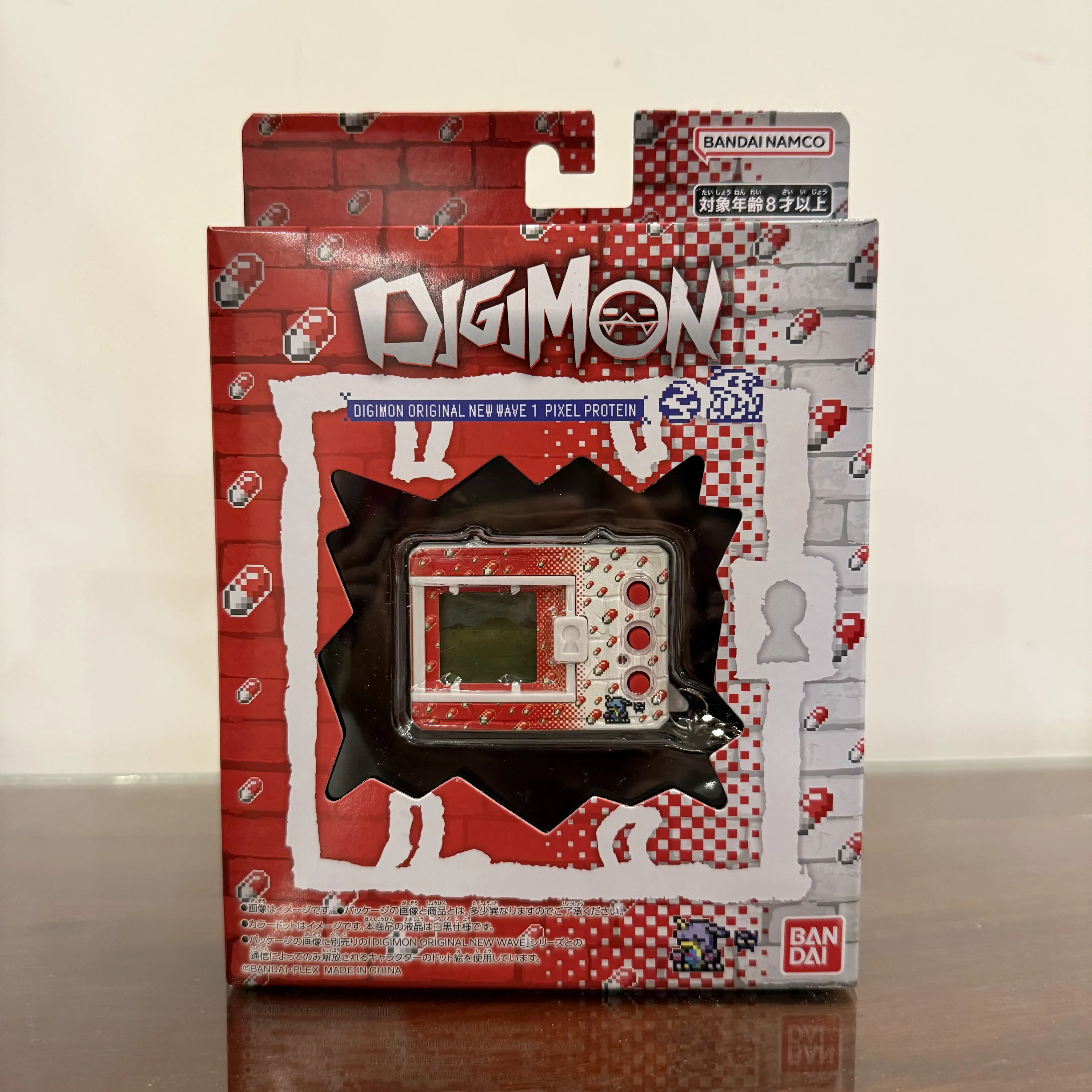 

Original Bandai Digimon Origin Digivice Agumon Digital Monster Raising Device Virtual Pet Portable Toy Gift Collection Toy