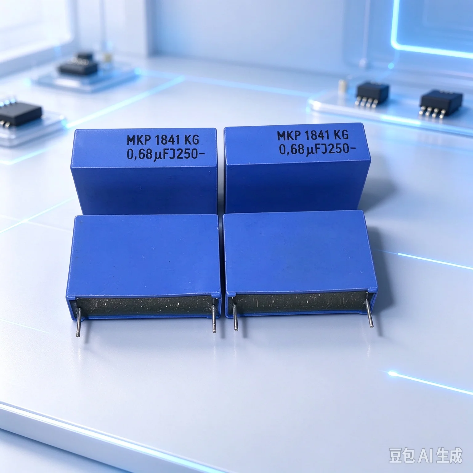 vintage-for-ero-mkp1841-068uf-250v-blue-dragon-hifi-coupling-audio-capacitor-20pcs