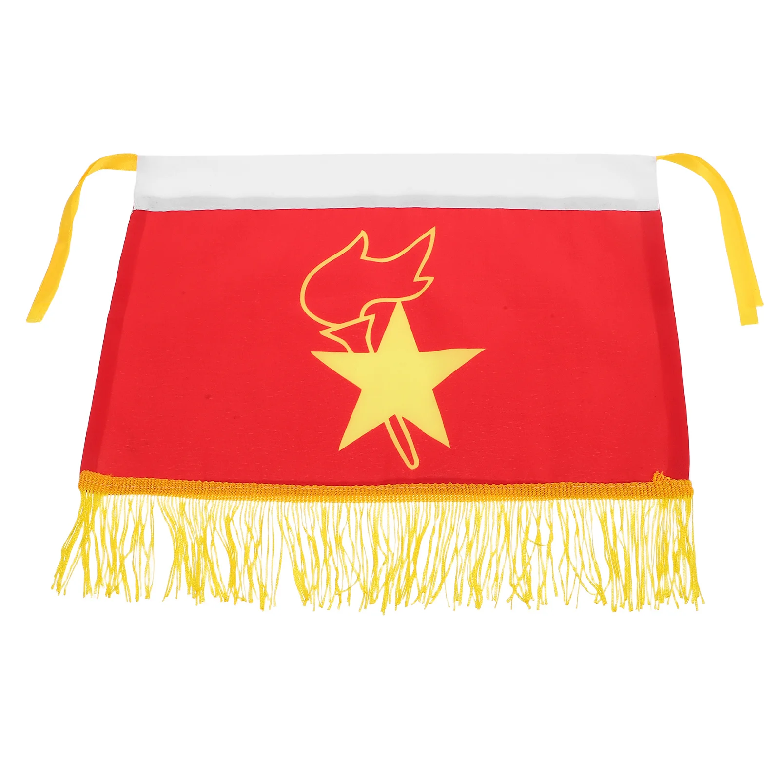 

Handheld Mini Flag 15 X 12 Inch Sturdy Nylon School Band Supply for Outdoor Festival Performance Portable Drum Snare Display