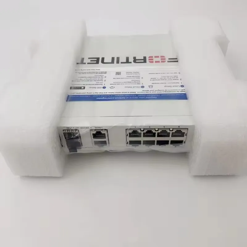 Original FG-80F FortiGate 80F 8 x GE RJ45 พอร์ตไฟร์วอลล์ Gigabit Ethernet ไฟร์วอลล์ FG-80F ในสต็อก