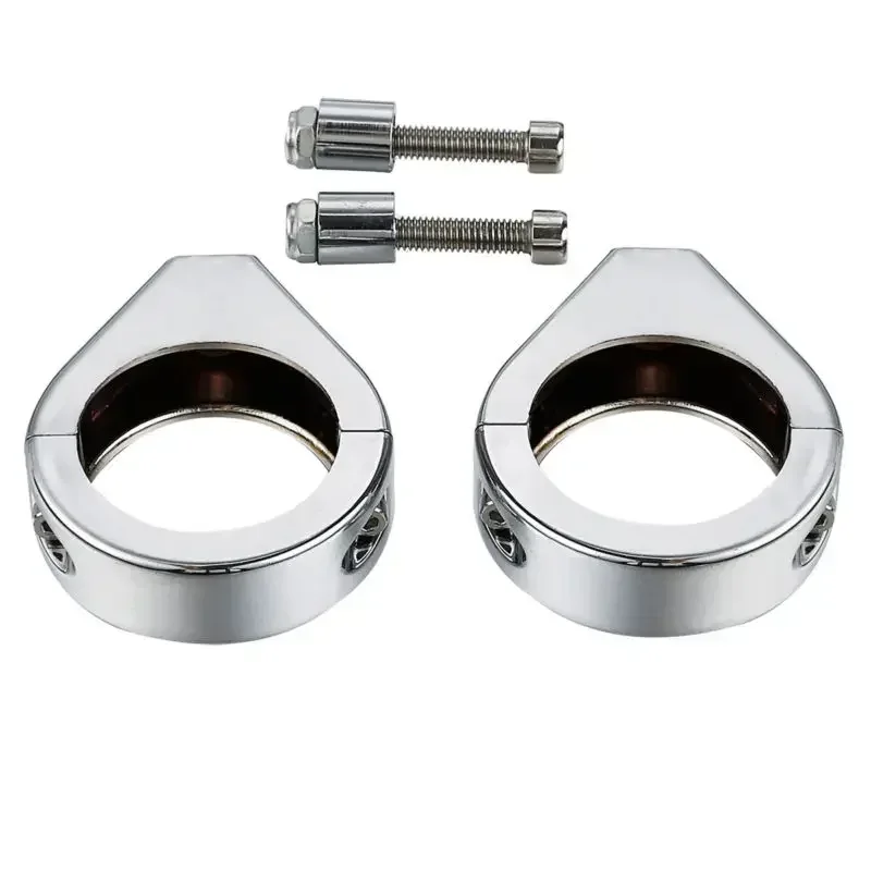 For Harley Softail Springer Fat Boy Motorcycle Parts  Acsessories Turn Signal 41mm Fork Clamps Mount Bracket