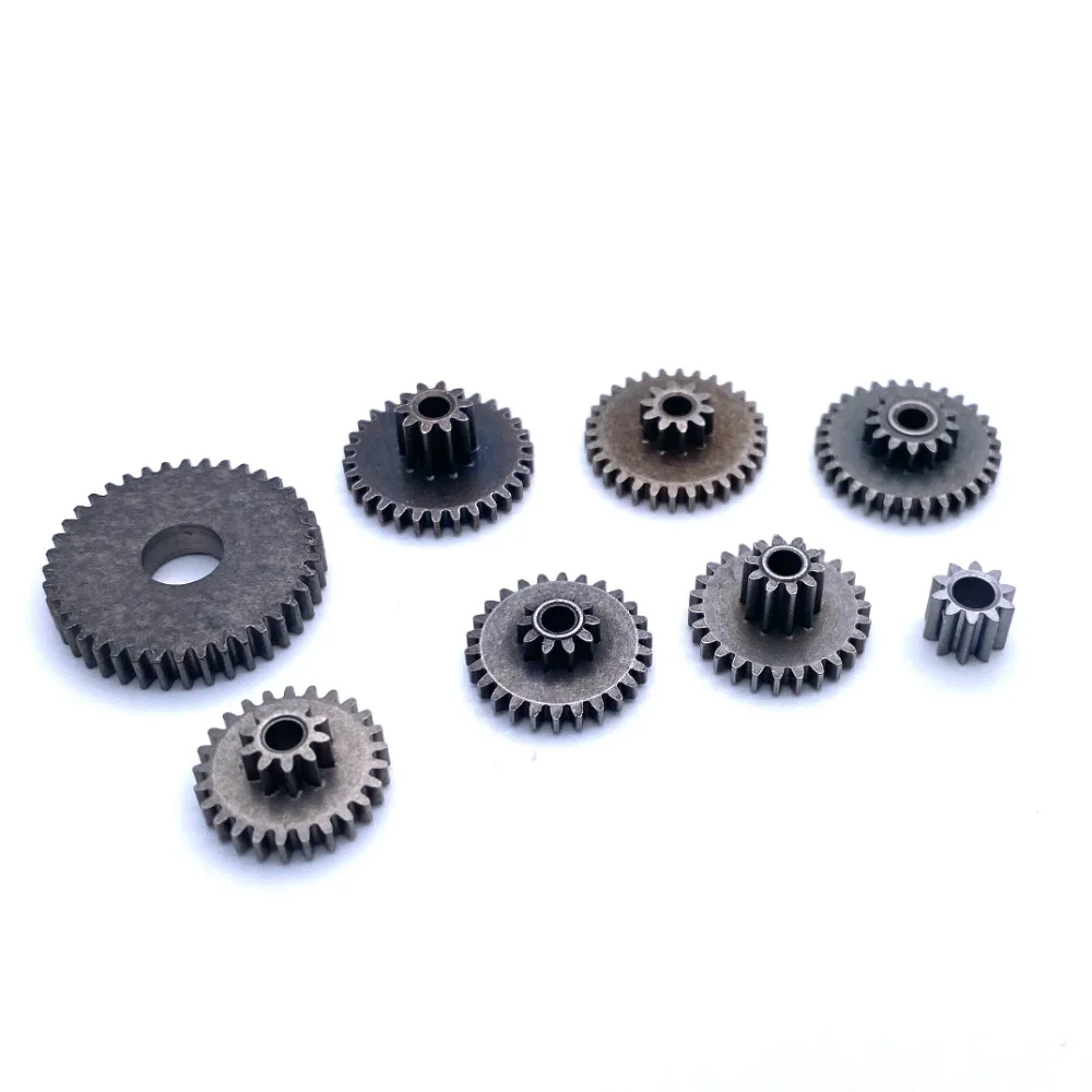 0.5M Double Metal Gear Set For 3.17MM Motor Shaft DIY Speed Ratio 540 545 550 555 DC Motor Model 2.5/3.5/3.15mm