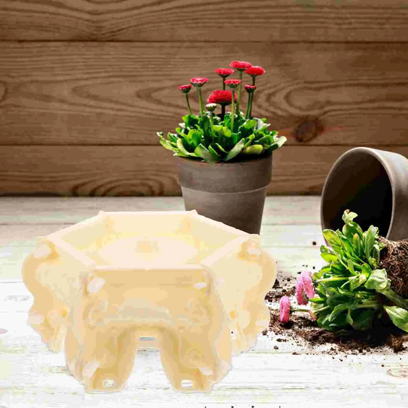 Succulent Planter Bowl Large Making Molds Plastic Flowerpot Mold Flower Pot Making