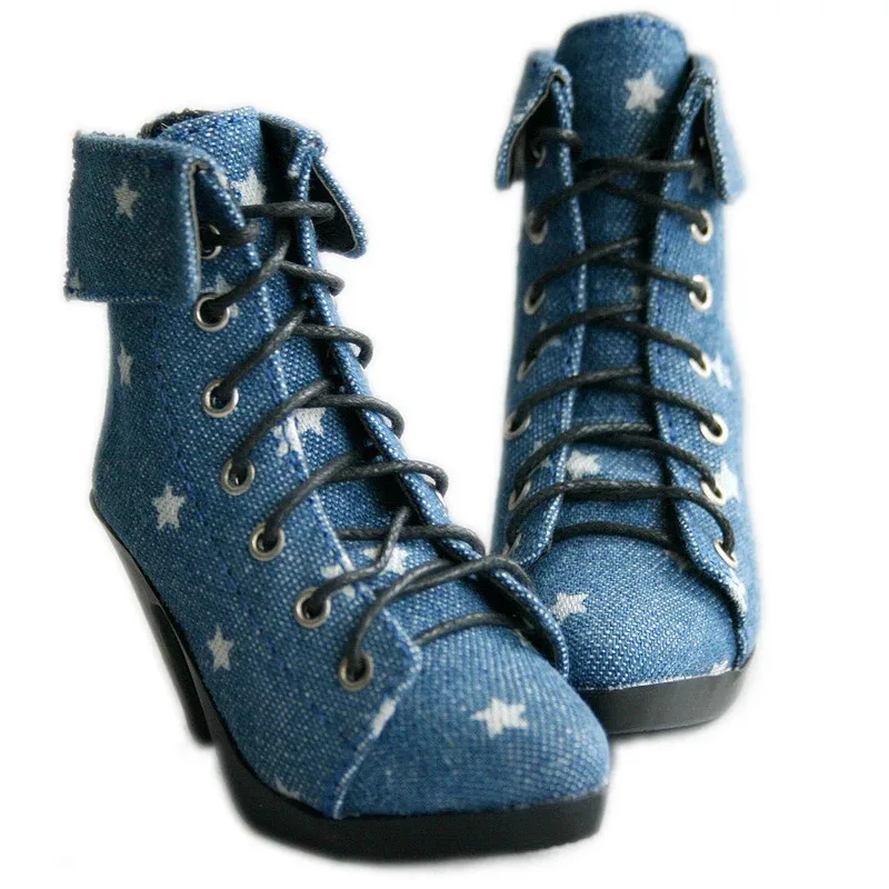 [Wamami] 48. #   Weiß/Schwarz für 1/3 SD AOD DZ BJD Dollfie Patent PU-Lederschuhe