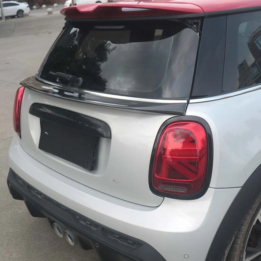 

For MINI Cooper JCW F56 Carbon Fiber Center Rear Spoiler Auto Parts
