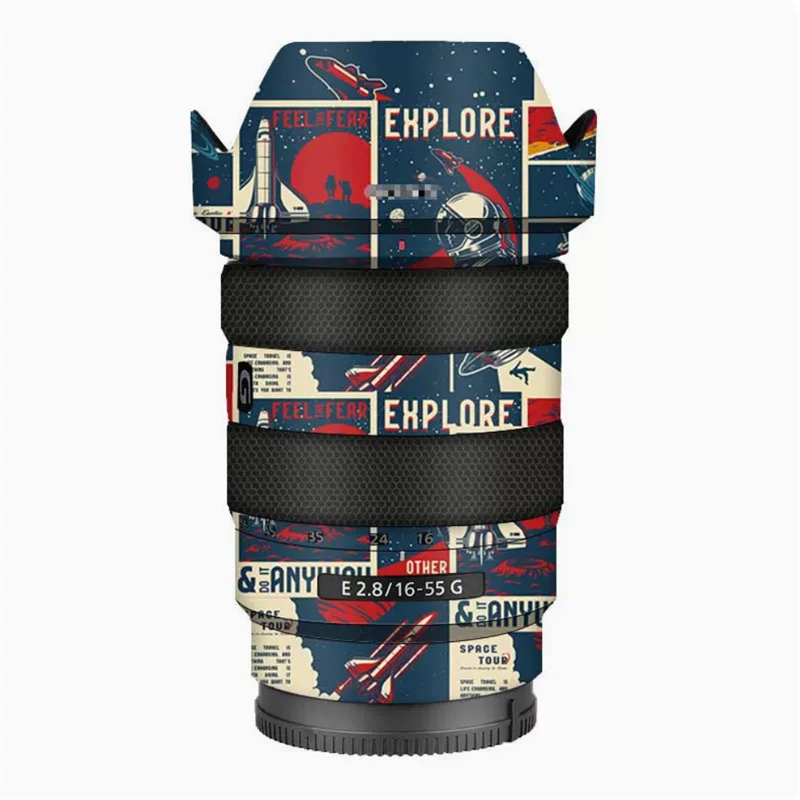 SEL1655G Camera Lens Sticker Coat Wrap Protective Film Body Protector Decal Skin For Sony E 16-55 F2.8 16-55mm 2.8 G 16-55/2.8