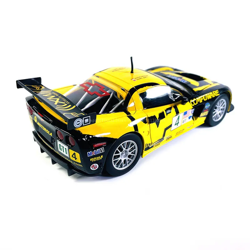 Bburago scala 1:24 Chevrolet Corvette C6R lega auto da corsa in lega veicolo di lusso pressofuso tirare indietro auto modello collezione di