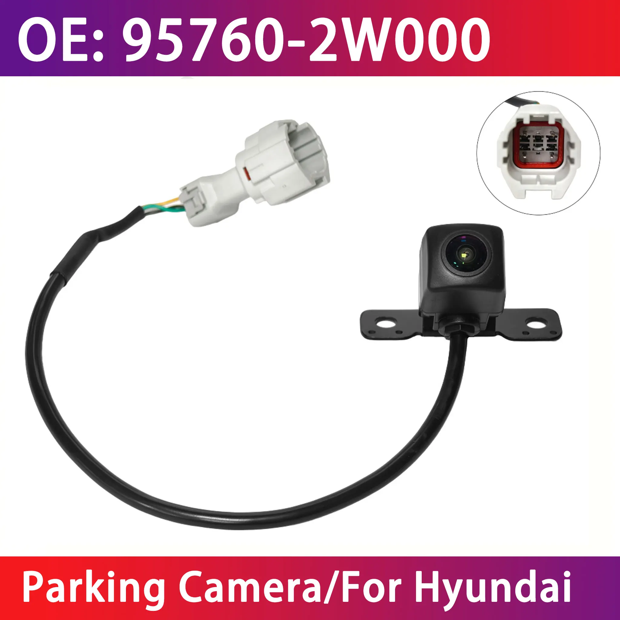 High Quality 95760-2W000 957602W000 Car Rear View Parking BackUp Camera For Hyundai Santa Fe 2013-2016 95760A2100 95760-A2100