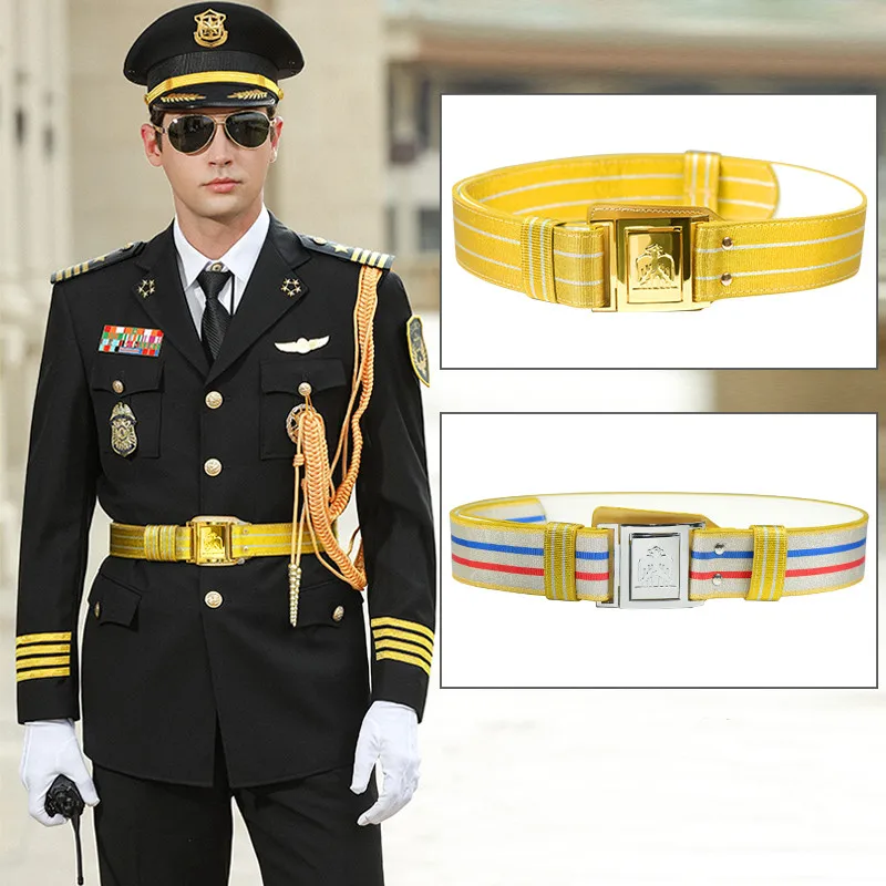 DulOutdoor Armed Belt Uniform, Business, Casual, Golden Environunisex, Top Quality, New Arrival