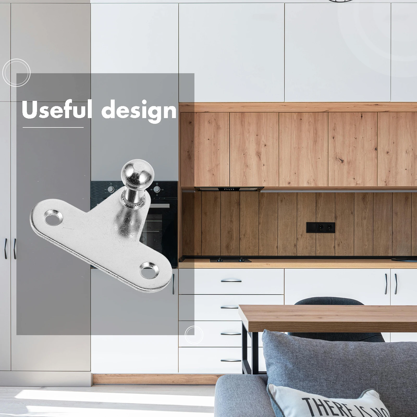 

10pcs Hydraulic Strut Accessories Brackets Supports Iron Gas Shock Mounting Furniture Hinges Durable Easy Installation