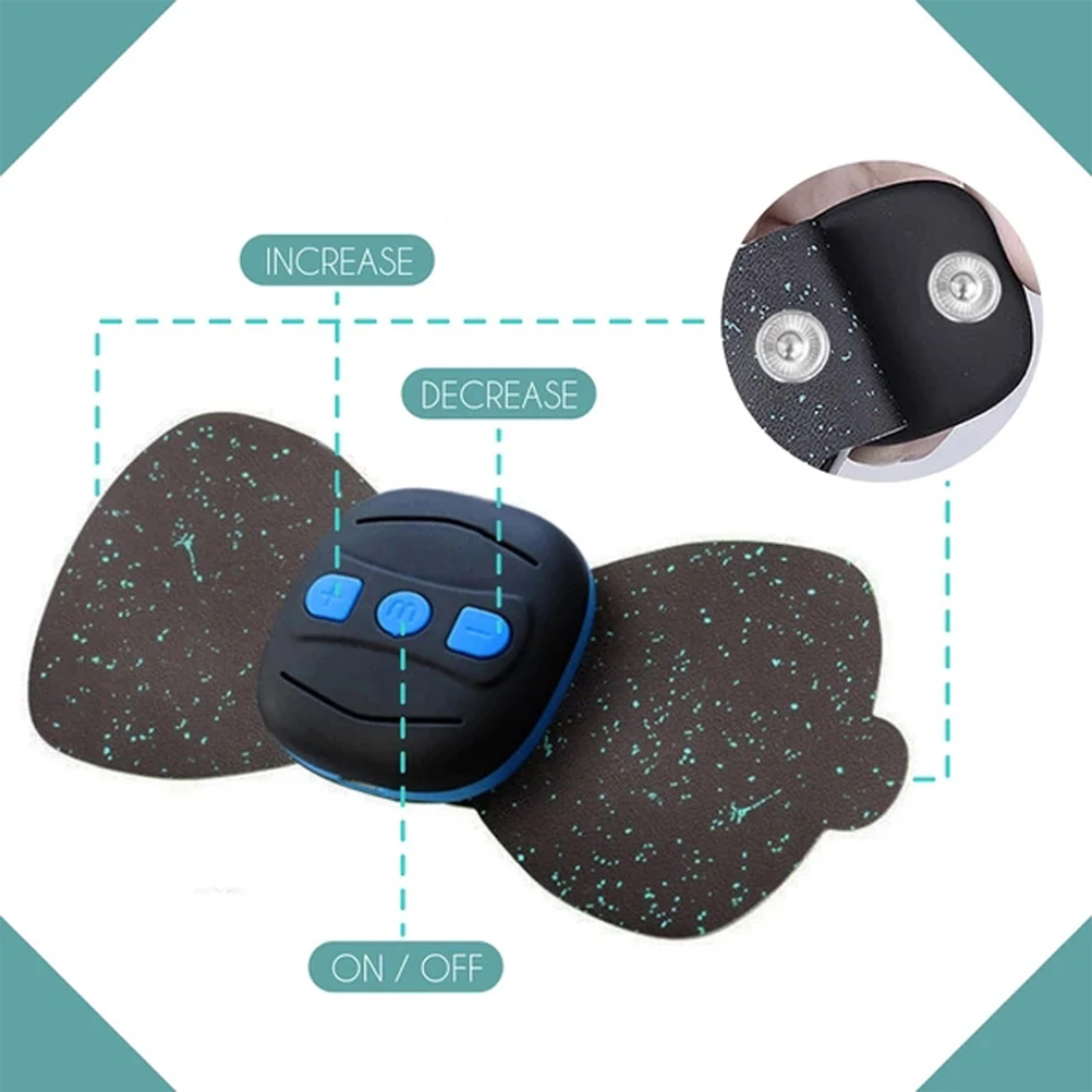 

Portable Mini Neck Shoulder Massager USB Charging Electric Pulse Pads Relax Body Vertebra Pain Relief Home Travel Outdoor Use
