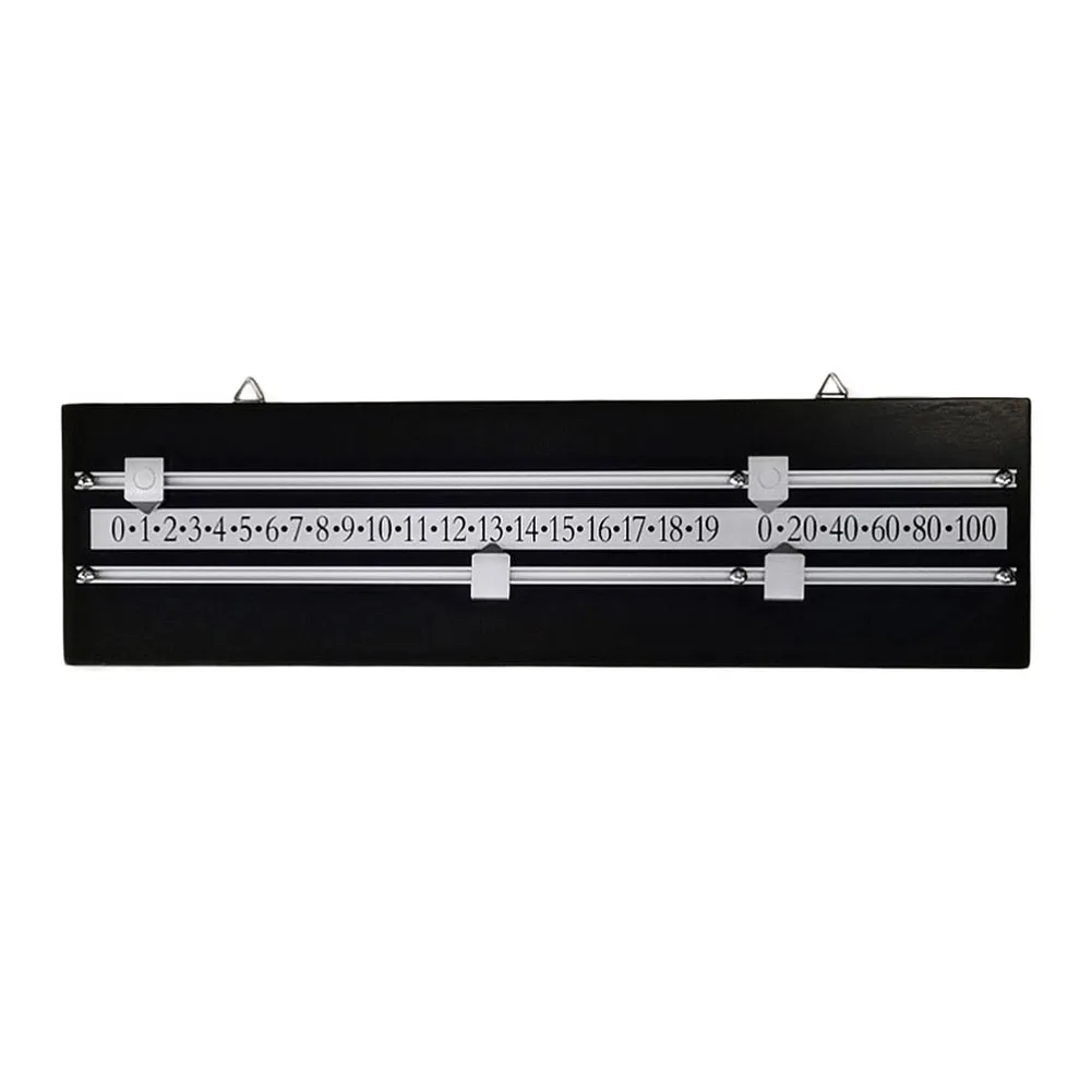 

50*14*1 Cm Billiards Scoreboard Double Track Billiard Scorer Fiberboard Scoreboard Medium Density Fiberboard Easy To Use