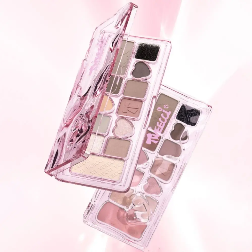 

Fashion Long-Lasting Folding Eyeshadow Colorful Shiny Eye Shadow Palette Waterproof Beauty Makeup Kit Eyeshadow Powder Women