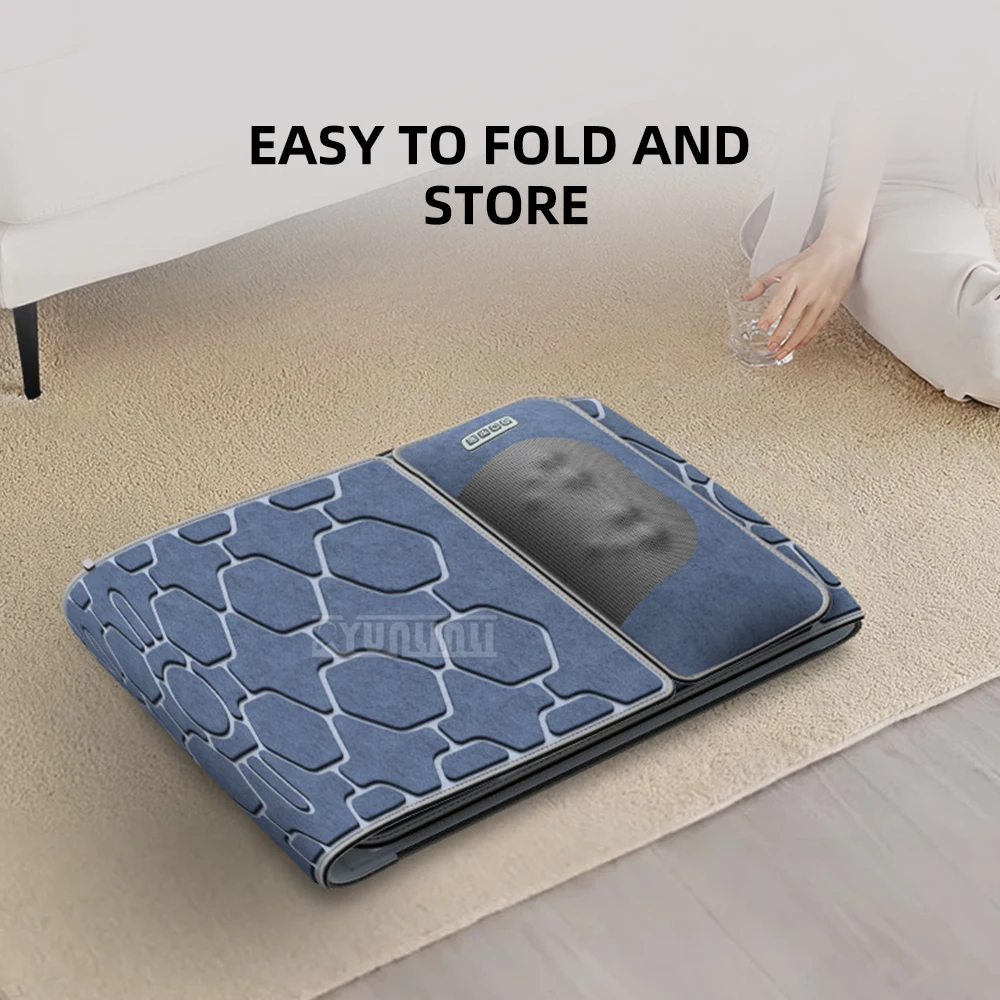 Multifunctional Lumbar Traction Massage Cushion for Back Support Car Seat Office Chair