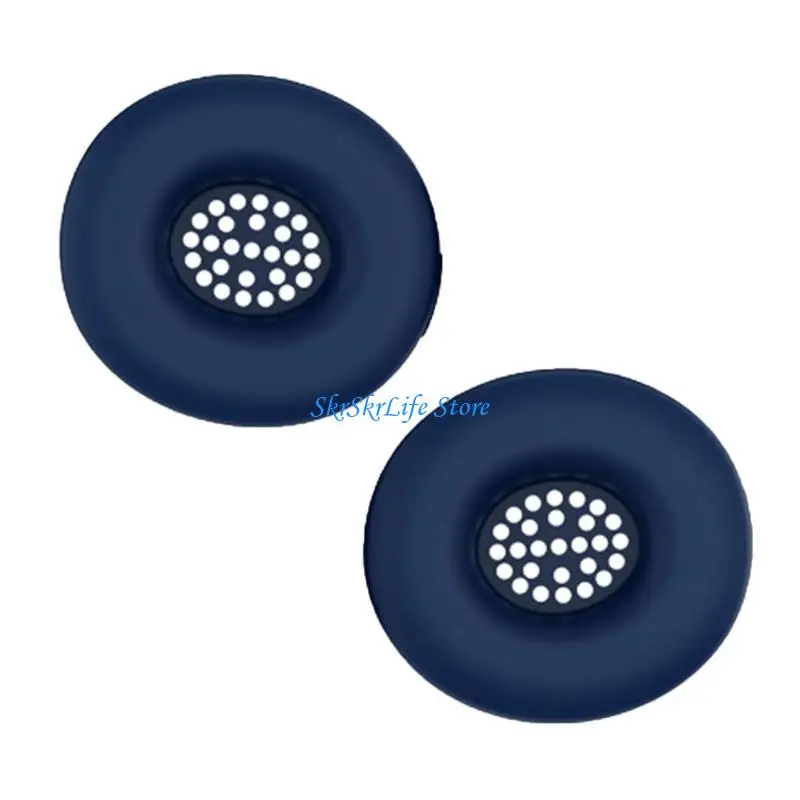 

E65E Silicone EarPads for 4 Over Ear Headphones Protector Sweat-Proof and Washable Ear Cushions