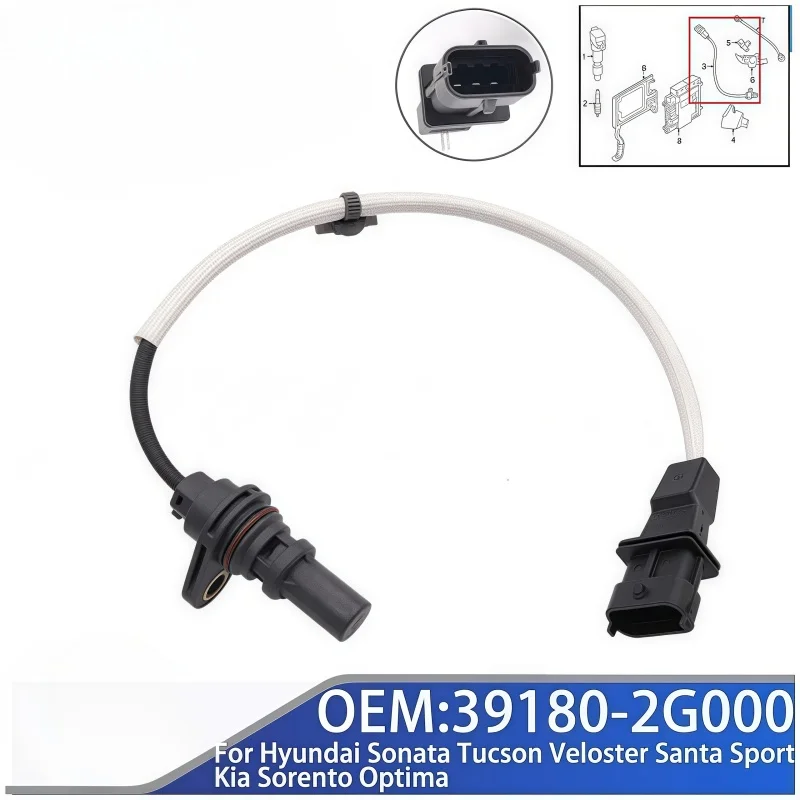 

39180-2G000 Crankshaft Position Sensor For Hyundai Sonata Tucson Veloster Santa