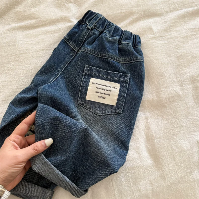 1 2 3 4 5 6 7 Jahre Jungen Jeanshosen Frühling Herbst Lässige Kinderhosen mit Löchern Geburtstagsgeschenk Modische Outdoor-Kinderbekleidung für Jungen – Detail 10