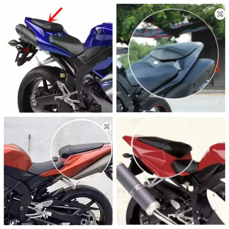 

Заднее сиденье мотоцикла, пассажирское сиденье для Yamaha YZF R1 2002-2003 2004-2006 2007 2008-2005 2009 2014-2013 2012 2011 2010